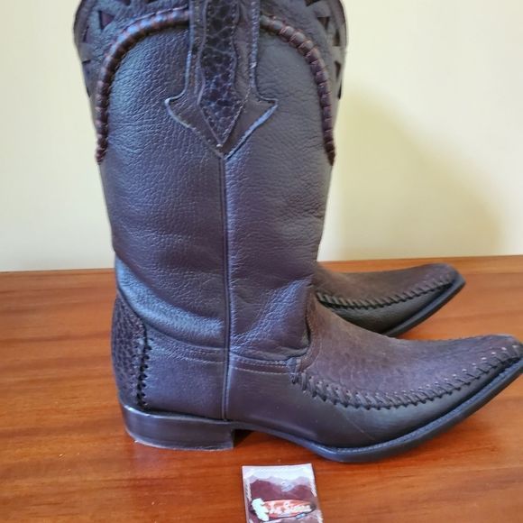Leather Western Boots main image 6